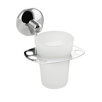 Держатель д/ з.щеток со стекляным стаканом настенный, Marti